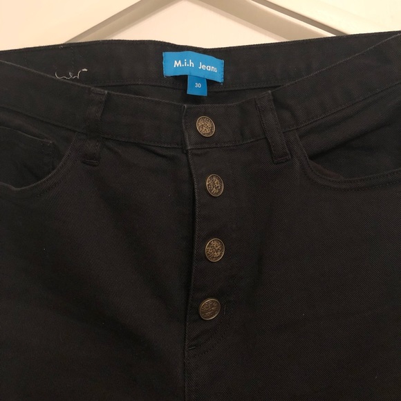 M.i.h. Button fly wide leg jeans | Sz 30 - Picture 3 of 7